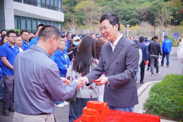 正月初十，民興電纜開工大吉，一馬當先！